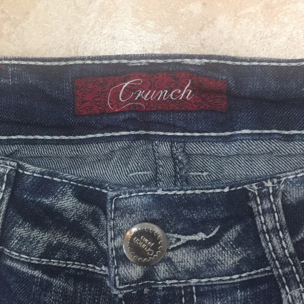 Crunch Distressed Skinny Jeans - Picture 6 of 8